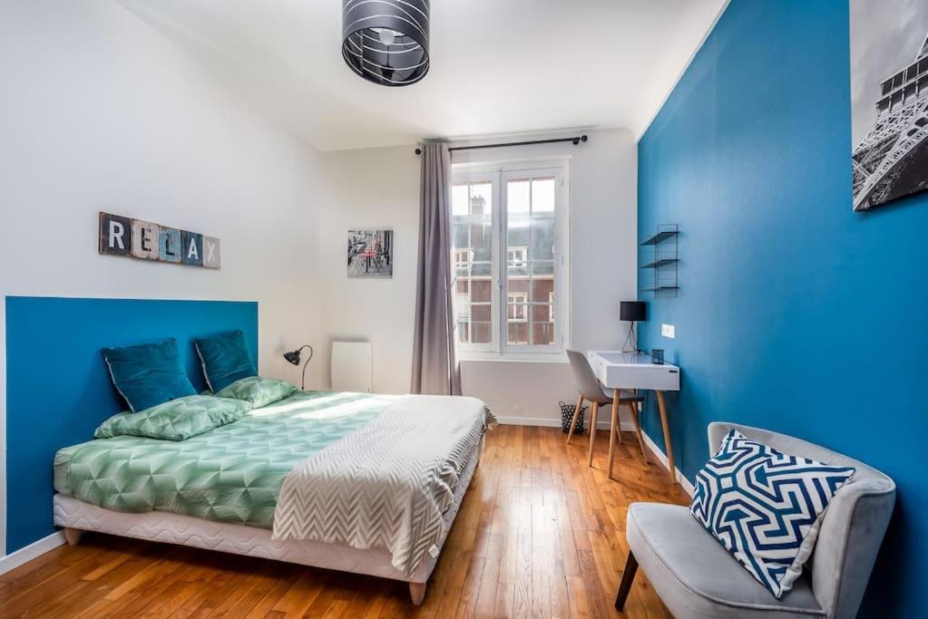 Magnifique 3 Chambres - Parking - Hyper Centre - Gare Amiens Bagian luar foto